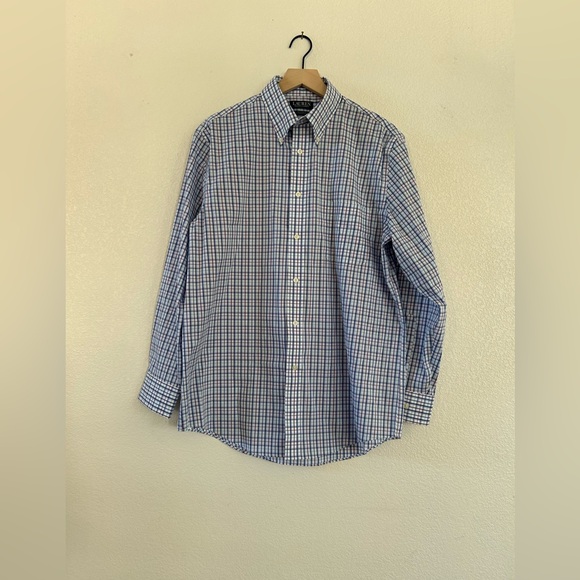 Ralph Lauren Other - Ralph Lauren Men's Blue and White Plaid Shirt. NWOT